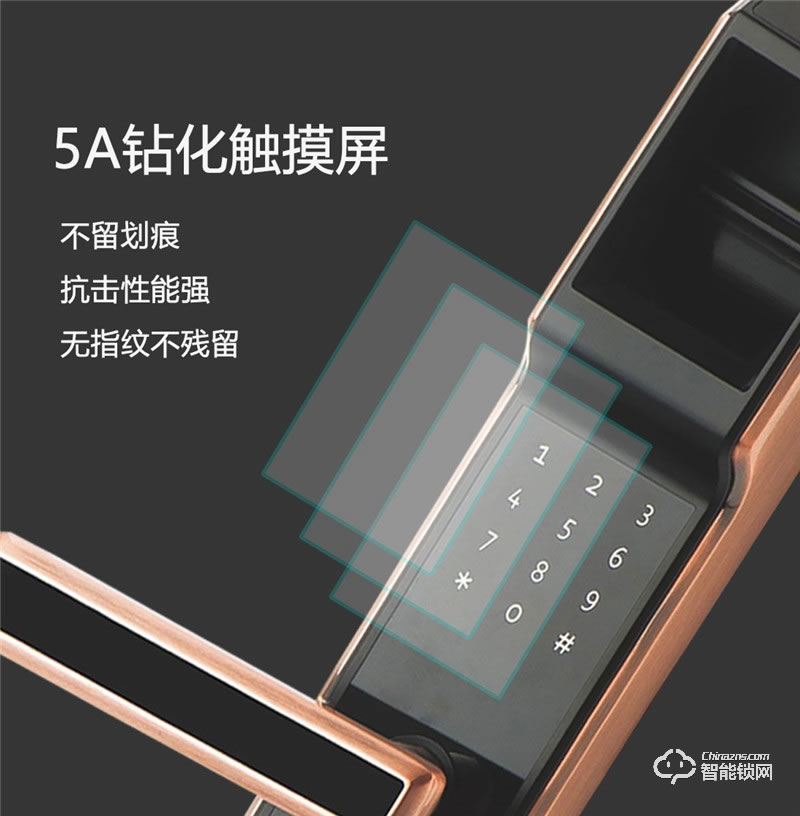 凱奇普智能鎖 HS1702多重驗證虹膜智能鎖