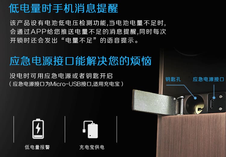 凱恩斯智能鎖 幻影A手機遠程控制鎖大門鎖