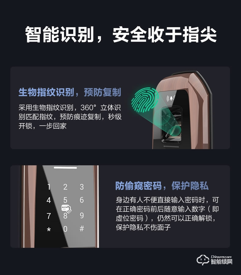 螢石智能鎖 11S家用電子防盜門鎖