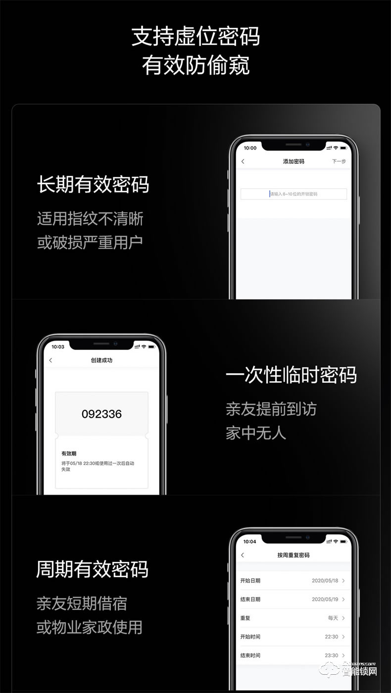 綠米智能鎖 P100家用防盜智能攝像頭門鎖
