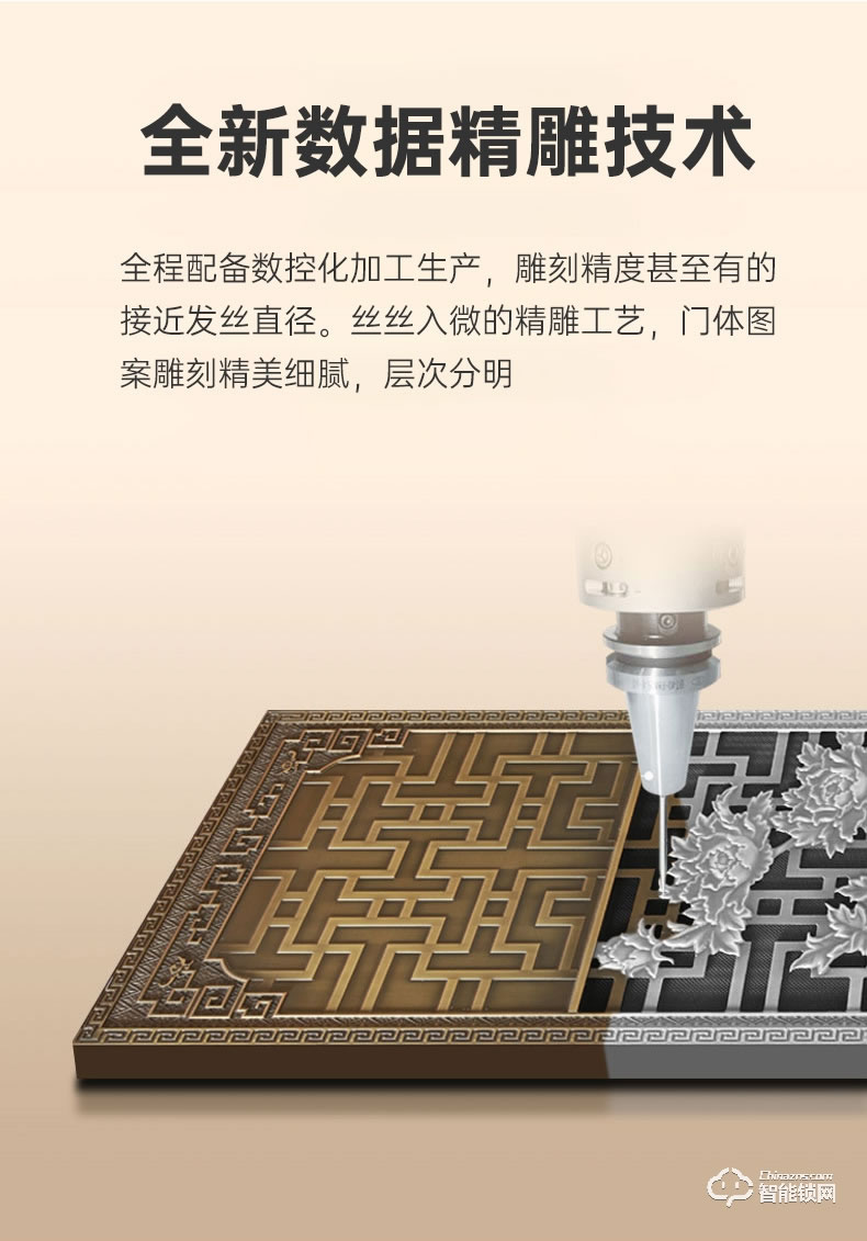 盼盼智能門(mén) 鳳凰之翼指紋鎖甲級(jí)大門(mén)