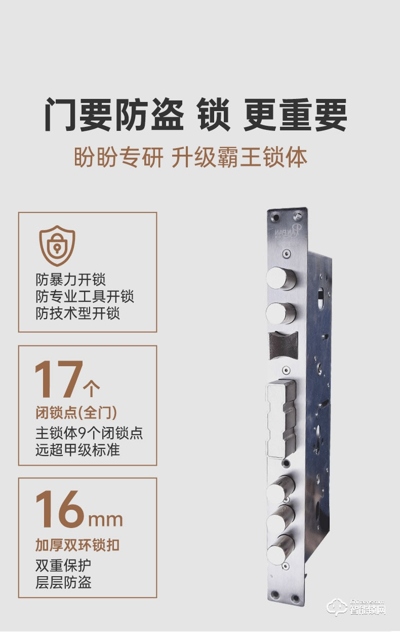 盼盼智能門(mén) 鳳凰之翼指紋鎖甲級(jí)大門(mén)