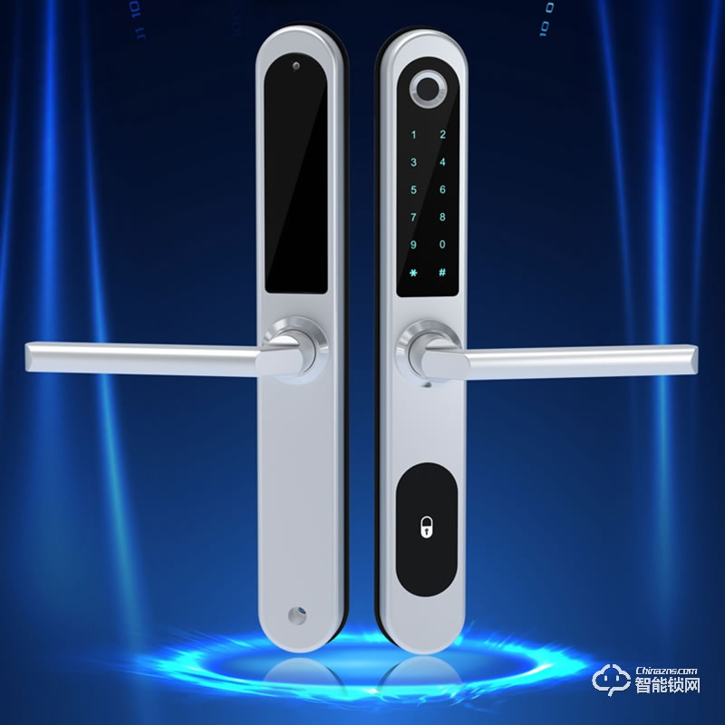 日翔智能鎖 鋁合金斷橋鋁指紋門鎖