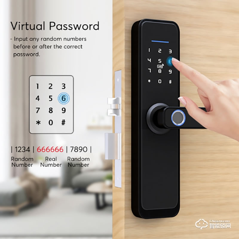 獅柯裝甲鎖 X2防盜門家用辦公室門鎖