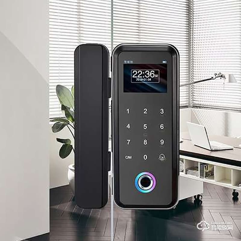 獅柯裝甲鎖 BD02指紋智能密碼玻璃鎖