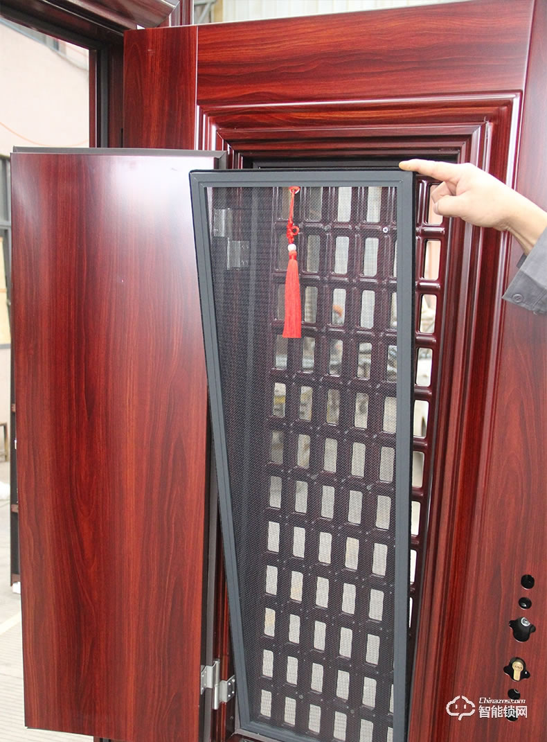 高雅居智能門 防盜門家用通風(fēng)門