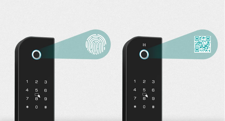 安恒通智能鎖 N1 854Z全自動指紋鎖電子門鎖密碼鎖