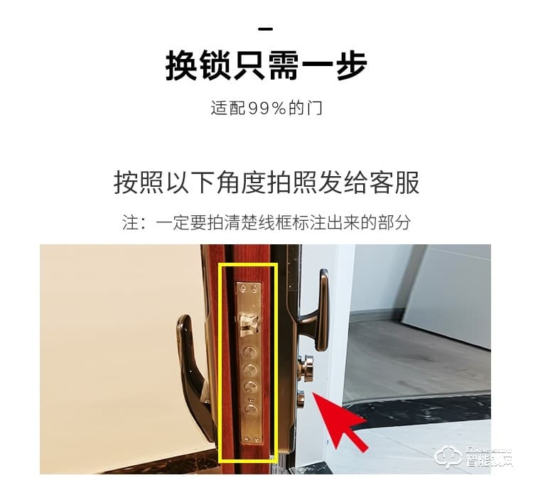 艾創(chuàng)米智能鎖 Q4全自動(dòng)刷卡密碼電子鎖