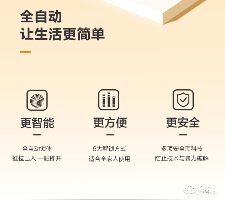 飛利浦智能鎖 6300推拉式全自動電子密碼鎖