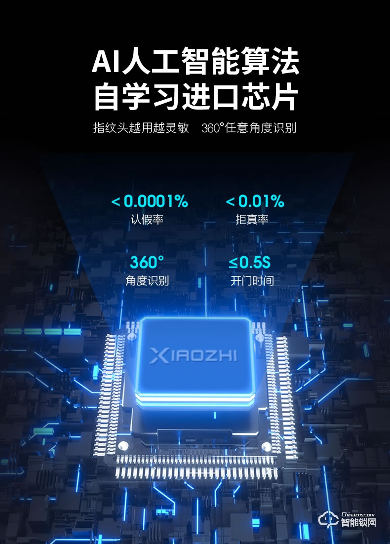 小智智能鎖 F9室內門木門智能鎖