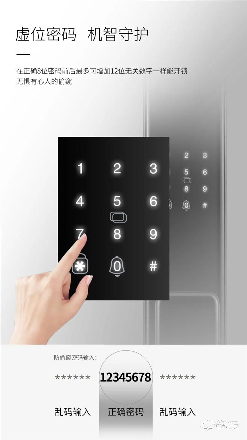 櫻花智能鎖 F11V可視貓眼推拉智能鎖