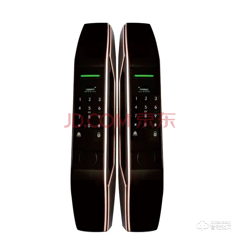 方耐智能鎖 S6全自動推拉款指紋鎖防盜門鎖