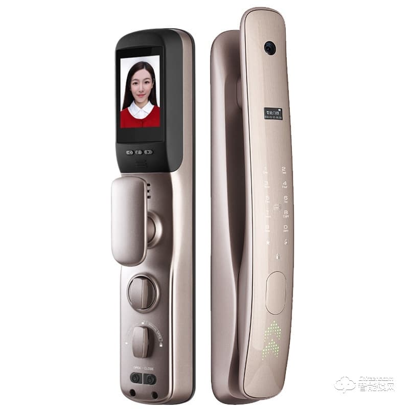 賽德寶智能鎖 家用防盜門可視智能鎖密碼鎖