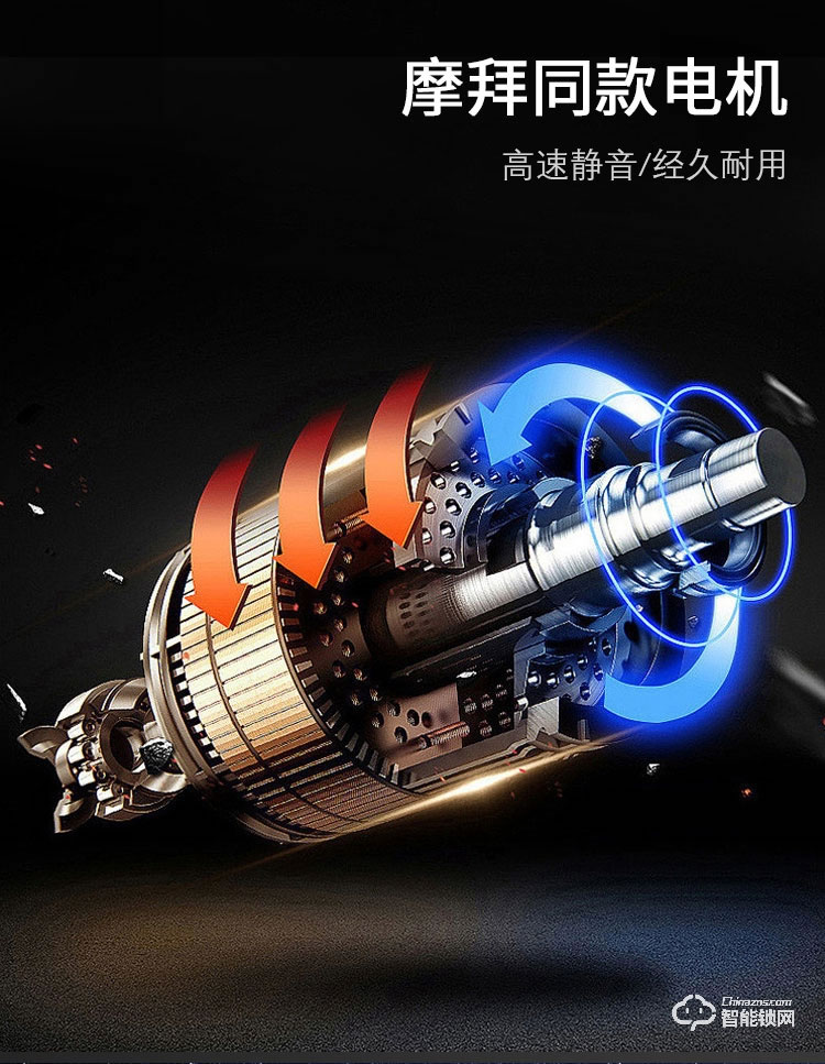 朗順智能鎖 LS-601辦公室玻璃門指紋鎖