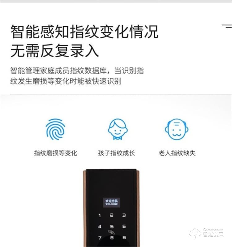 省馨智能鎖 A5全自動電子鎖家用密碼鎖