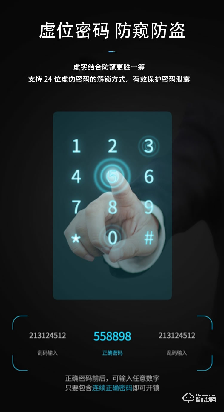 依蒙智能鎖 X1家用防盜直板指紋智能鎖