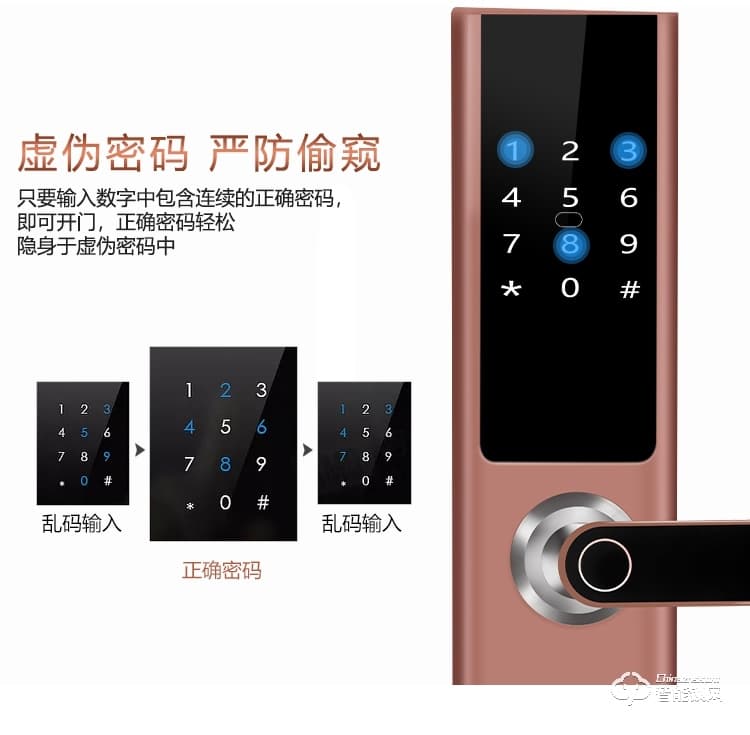 依蒙智能鎖 X5一觸即開智能指紋鎖