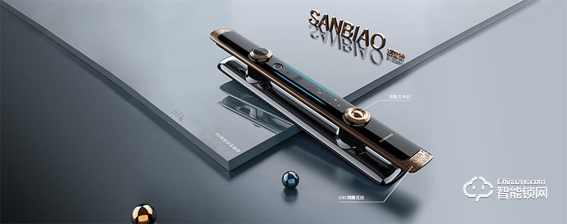 三彪智能鎖 V6全自動別墅鎖