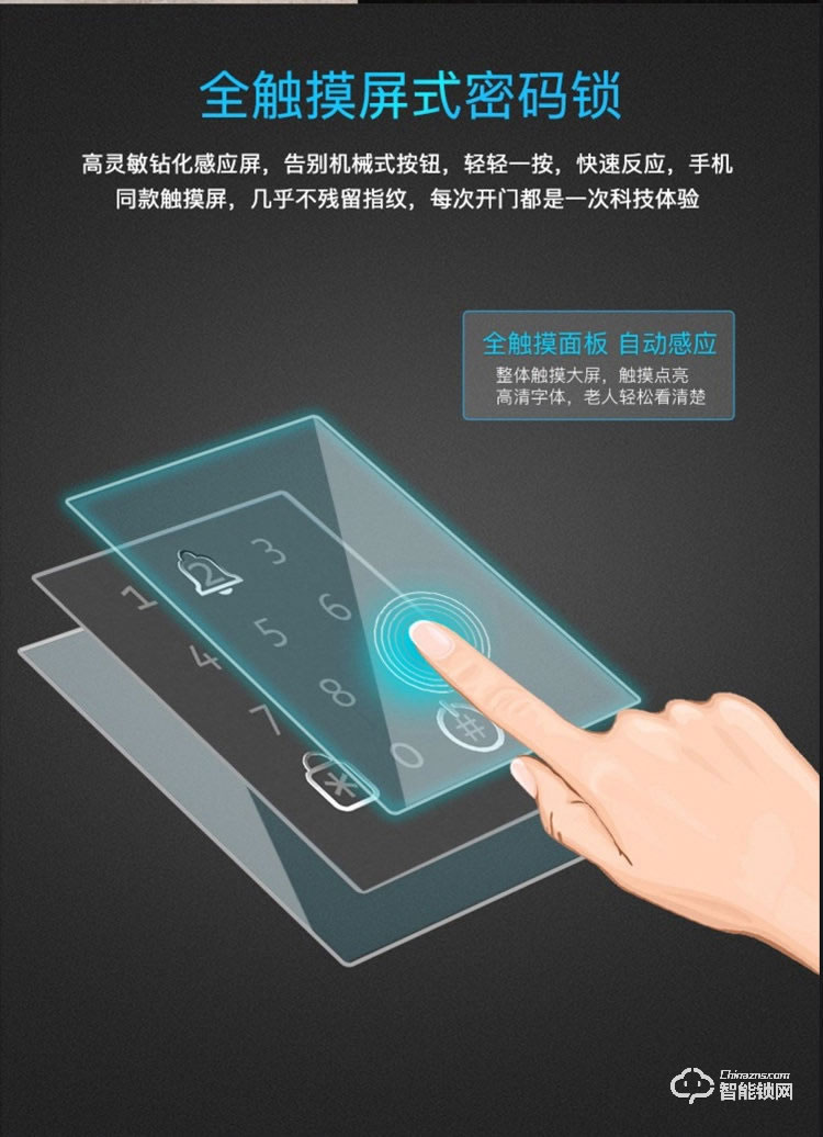 大鵝智能鎖 可視貓眼全自動(dòng)智能鎖