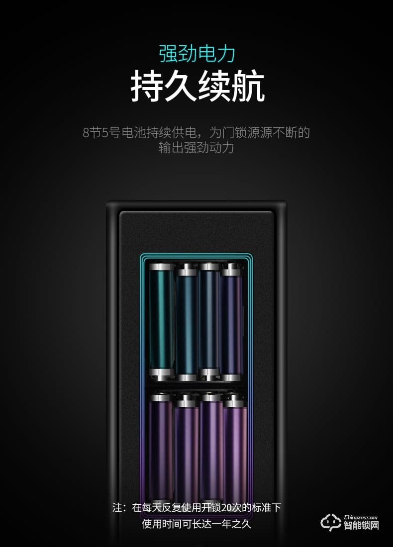 大鵝智能鎖 家用防盜門指紋鎖智能鎖