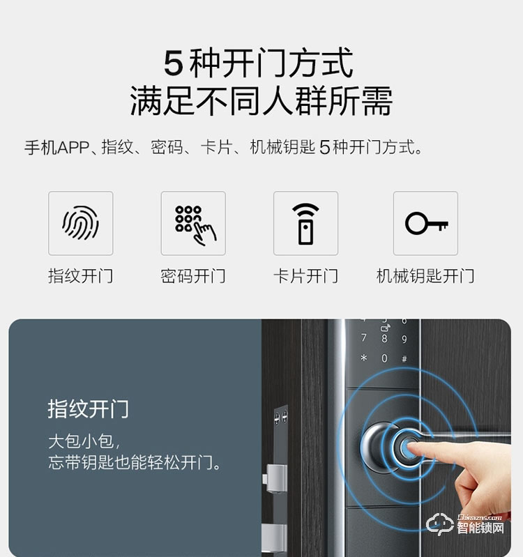 鎖先森C6智能鎖 三防鎖體安全衛家