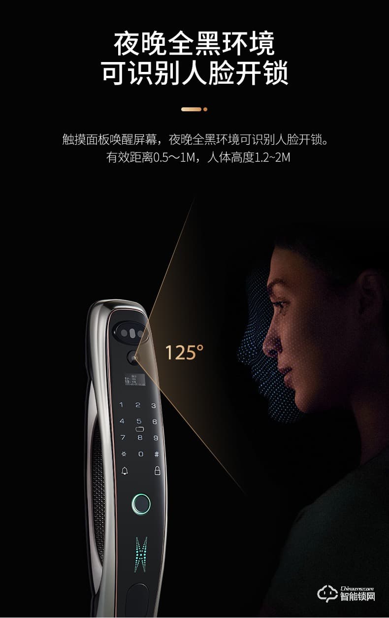 鎖先森K22智能鎖 瑞典FPC半導(dǎo)體