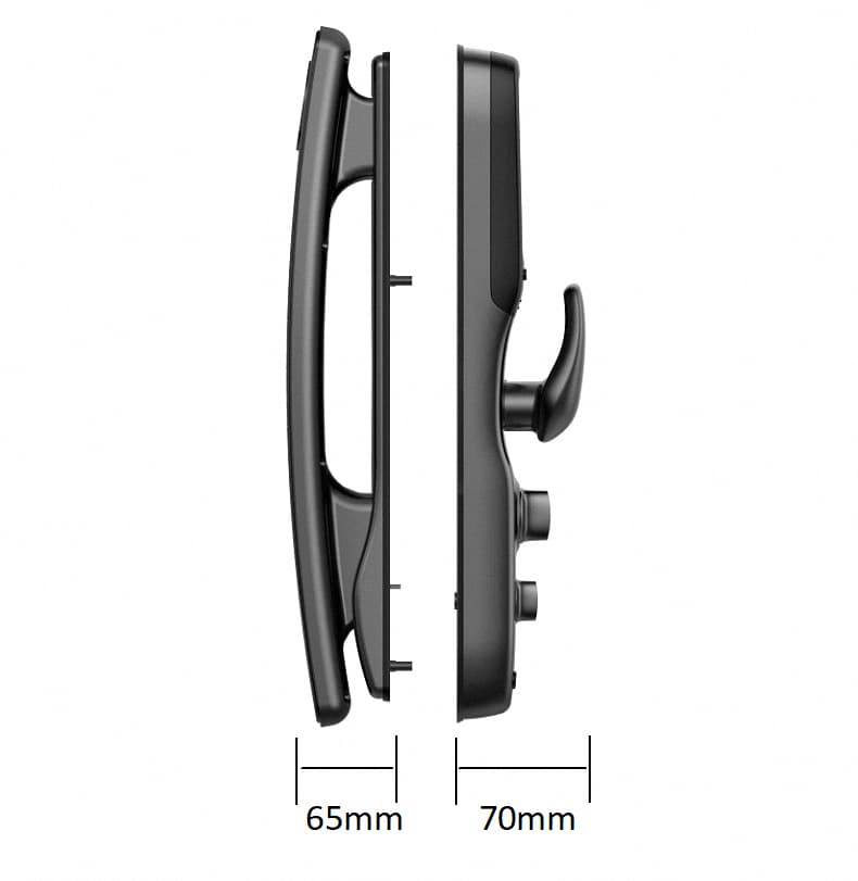 海爾智能鎖28V可視貓眼指紋鎖家用防盜門密碼鎖V28