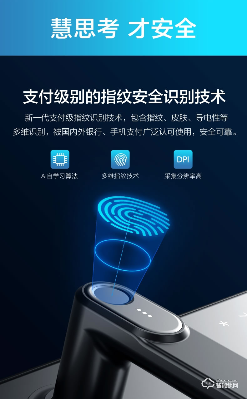 海爾20E智能鎖 2.5D高強(qiáng)度鋼化屏