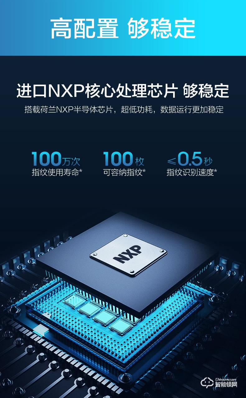 海爾20E智能鎖 2.5D高強(qiáng)度鋼化屏