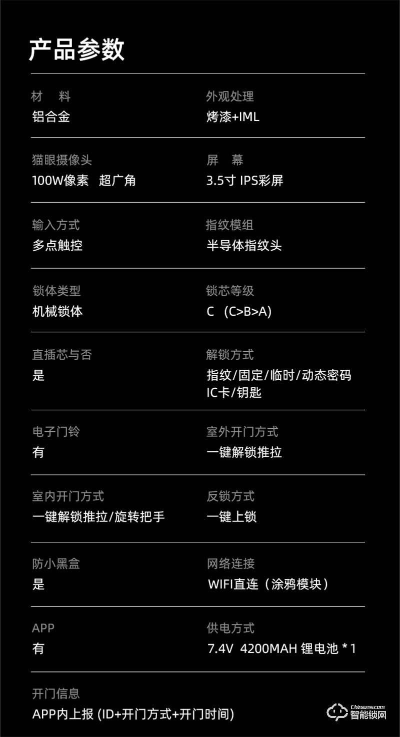 聯想智能鎖X2 防盜門指紋鎖入戶門指紋密碼鎖