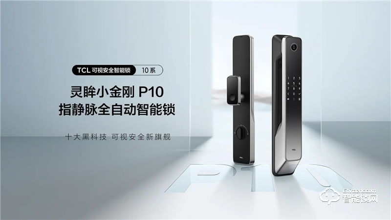 TCL指靜脈全自動智能鎖P10 家用防盜門鎖