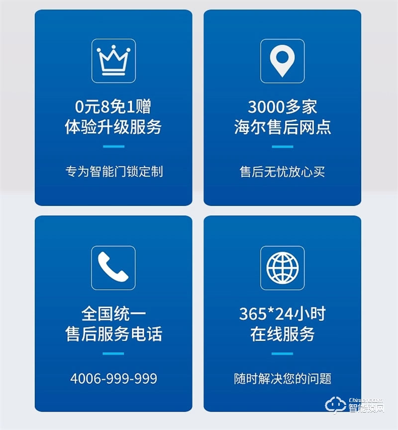 海爾智能門鎖P66 家用防盜門智能鎖密碼鎖