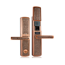 玉蛟龍智能門鎖 智能鎖防窺視輸入、半導體/光學指紋傳感器