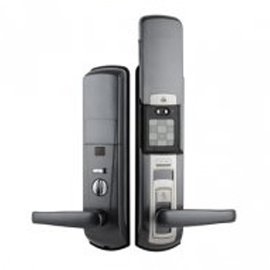 天智智能門鎖 家庭指紋密碼鎖 滑蓋防盜電子鎖