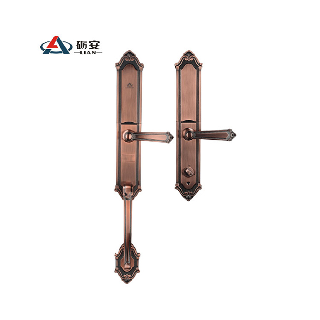 礪安LA4S系列歐式智能鎖 軍工品質 試開報警