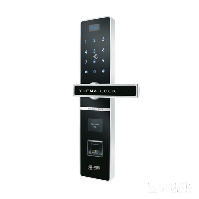 玥瑪指紋密碼鎖 防貓眼電子感應鎖FP0101
