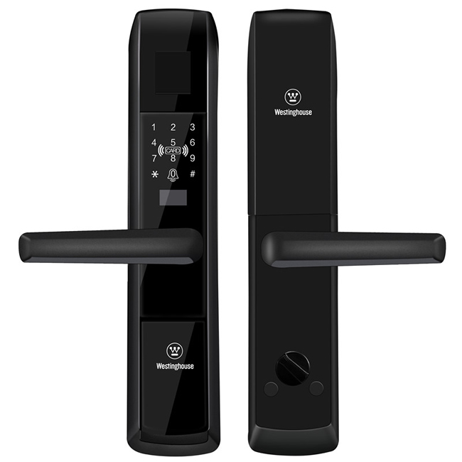 西屋智能鎖自動(dòng)翻蓋指紋窗鎖 W6推拉全自動(dòng)鎖