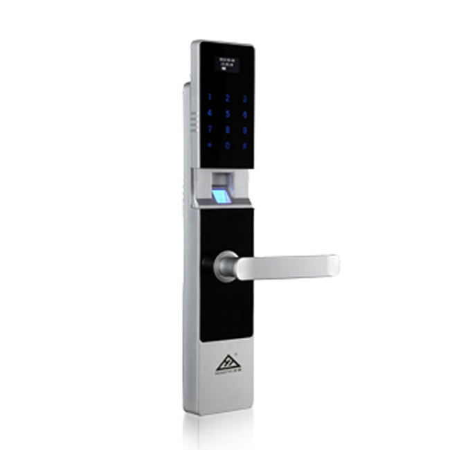 宏泰智能鎖  雅睿800防拆防爆滑蓋指紋鎖