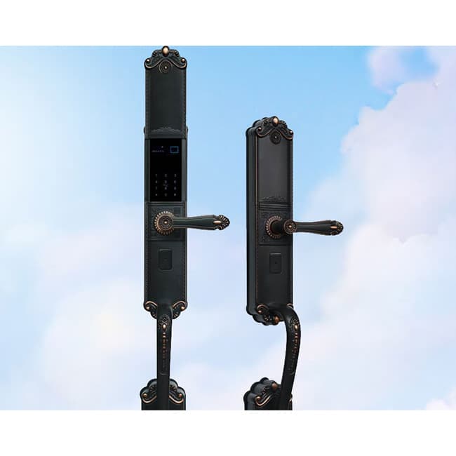 科塞達(dá)智能鎖 鋅合金指紋鎖 家用防盜門電子密碼刷卡鎖