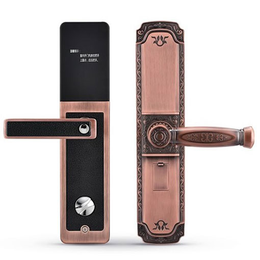 佳衛(wèi)防盜門(mén)鎖 滑蓋指紋鎖 防盜門(mén)電子密碼鎖