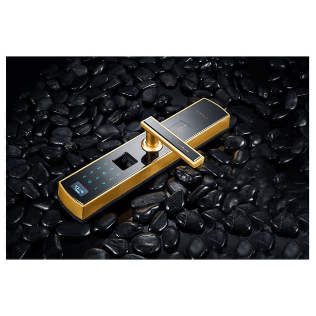 歐立指紋鎖 直板指紋密碼鎖 家用防盜電子刷卡鎖