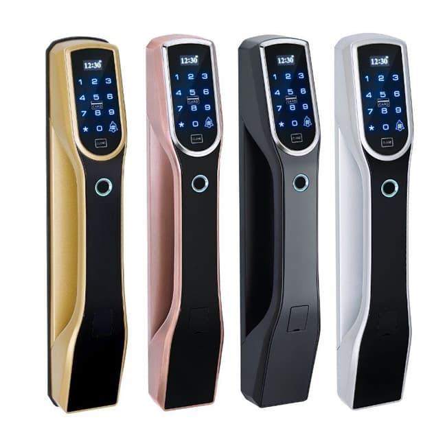 摩天仕智能鎖 全自動智能指紋鎖 家用防盜電子密碼鎖S3