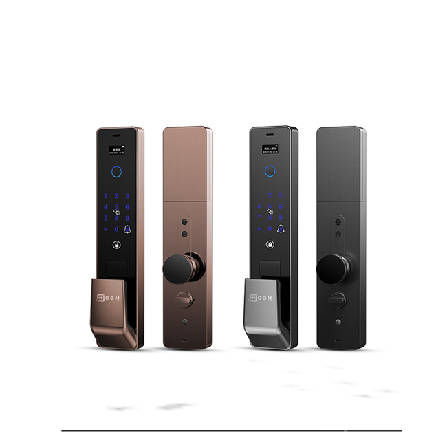 弘顧智能鎖 H001家用防盜門鎖智能電子鎖全自動(dòng)刷卡感應(yīng)