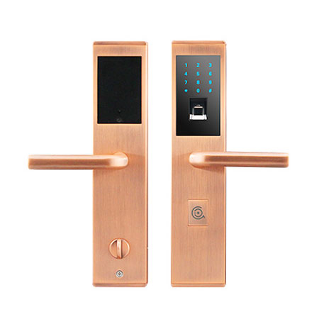 艾爾伴家智能鎖 家用防盜門指紋鎖密碼鎖