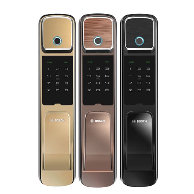 博世（bosch）智能鎖 FU400B智能推拉式指紋鎖密碼鎖