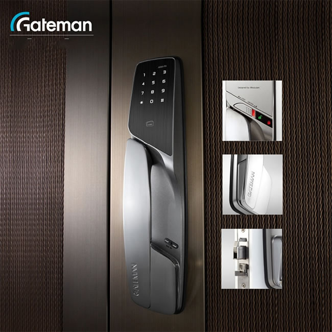 蓋德曼指紋鎖 A200原裝進口防盜門鎖 