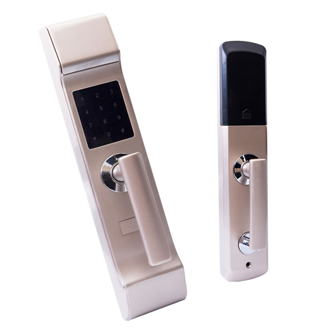 羅斯盾智能指紋鎖 半自動(dòng)直板電子鎖