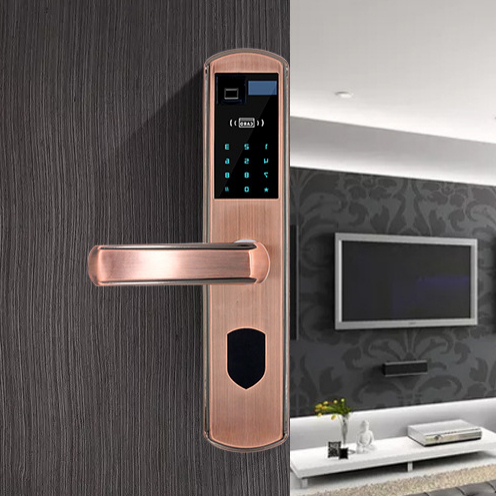 我愛我家智能鎖 半導(dǎo)體光學(xué)室內(nèi)防盜鎖