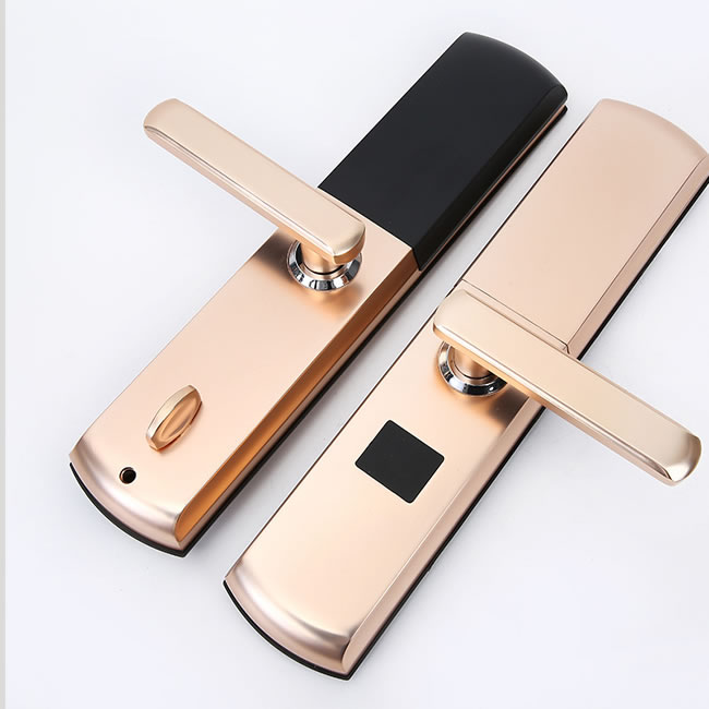 科登智能鎖 滑蓋半自動(dòng)指紋鎖