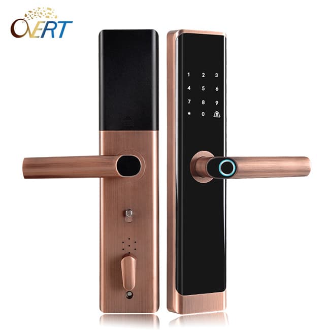 奧弗特智能鎖 全自動玻璃木門防盜鎖